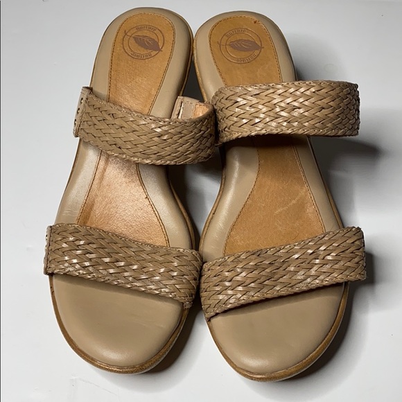 Nurture Sandal Heels Wedges Woven Comfort Sz 10 - Picture 1 of 8